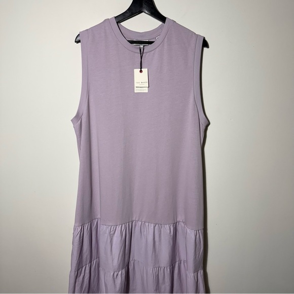 NWT Ted Baker Lavender Maxi Dress size 6=1XL - Picture 6 of 14